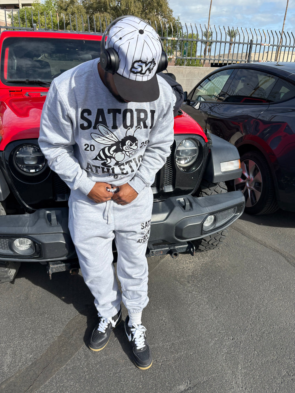 Satori Athletic Sweatpants – Grey Heather