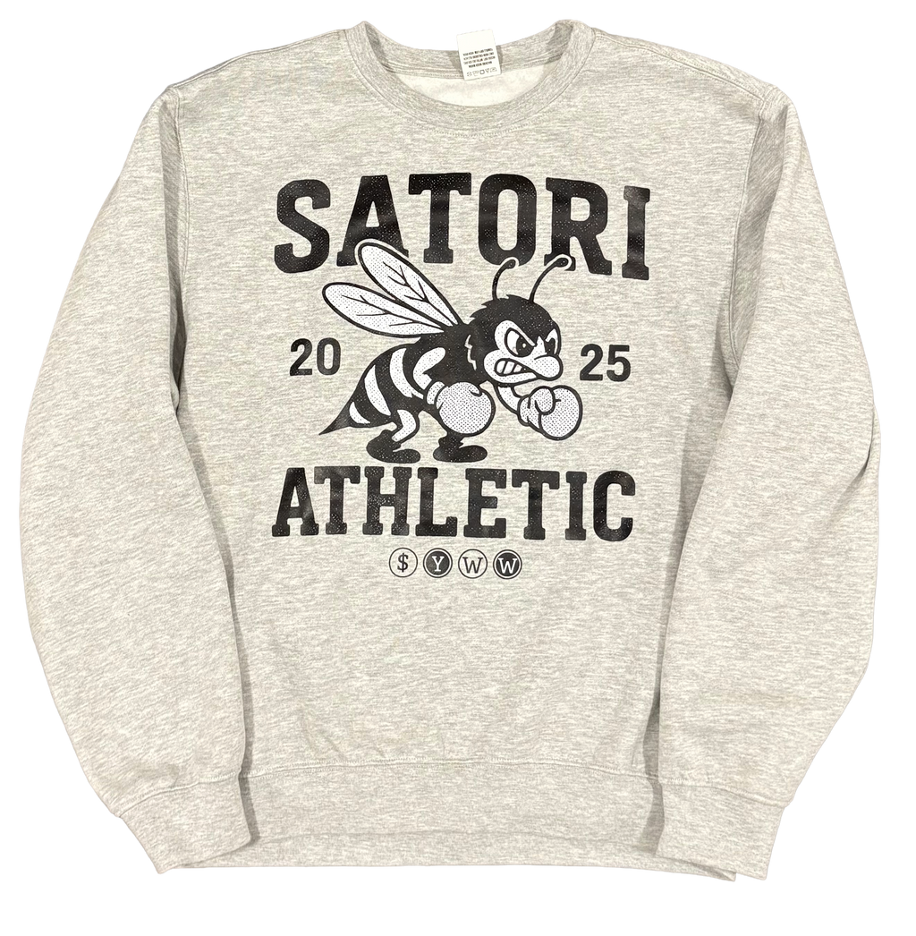 Satori Athletic Crewneck – Grey Heather